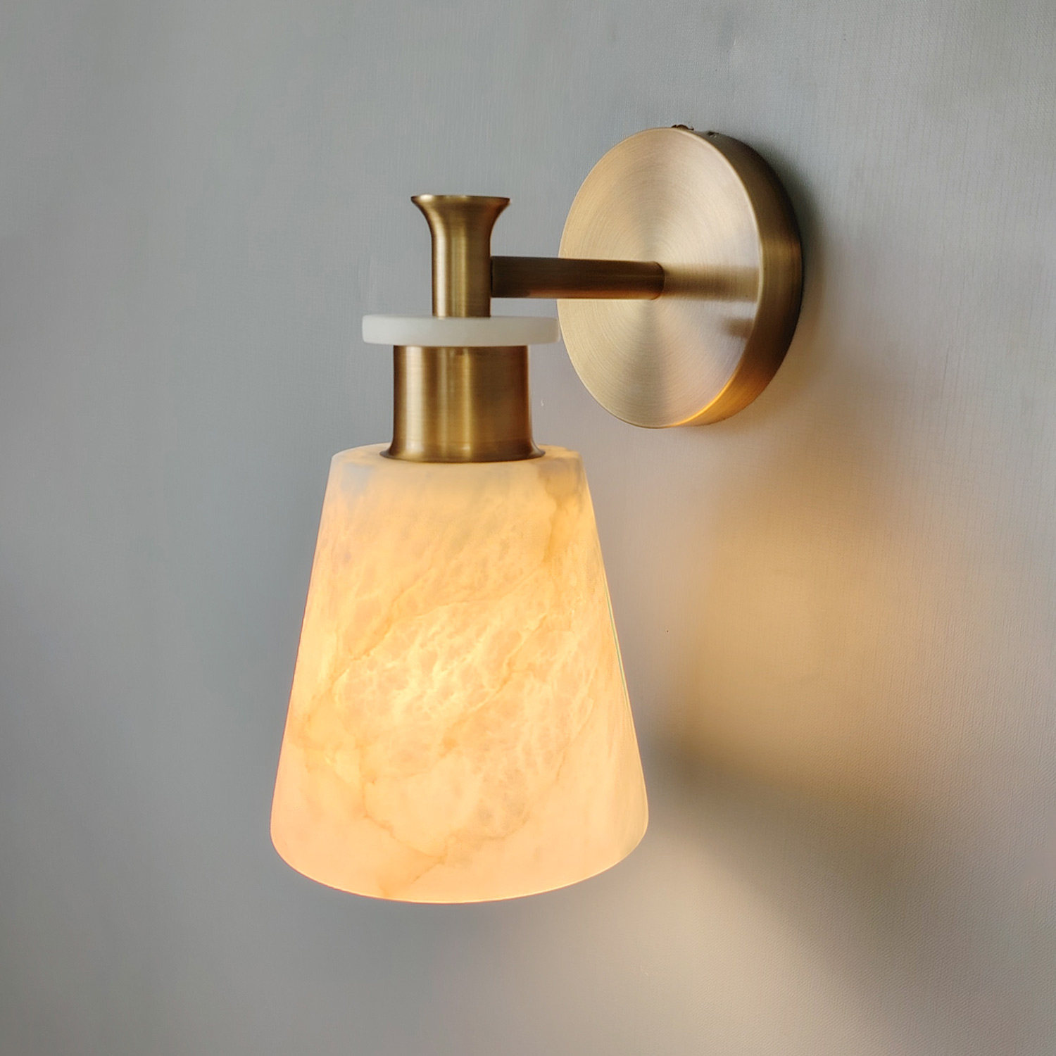 Dome Alabaster Lamp