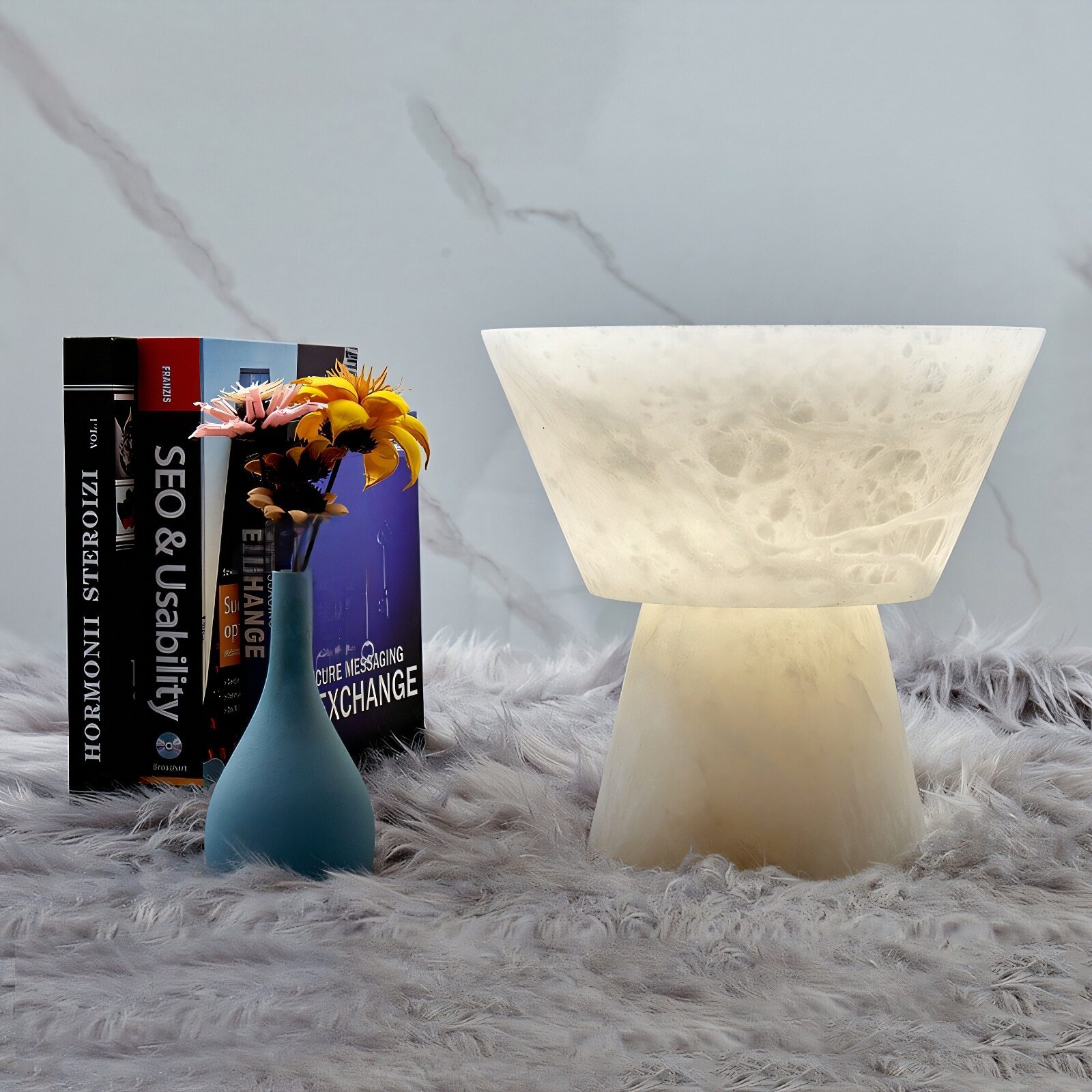 Uplight Bowl Table Lamp